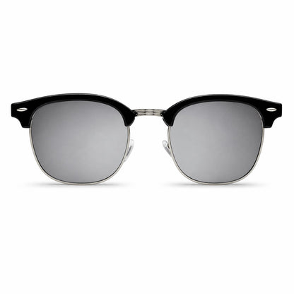 The Clubmaster Classic – Silver Frame / Silver Lens