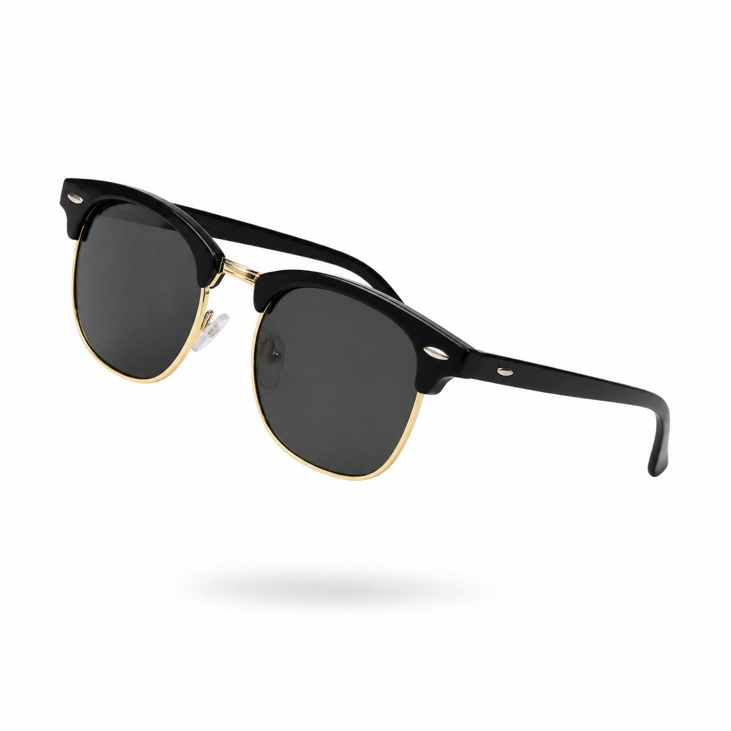The Clubmaster Classic – Gold Frame / Black Lens